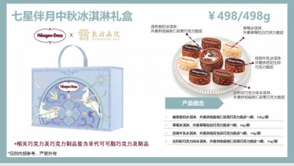 七星伴月中秋冰淇淋礼盒