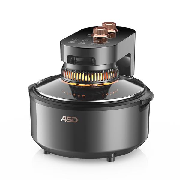 爱仕达（ASD）可视化系列全自动智能空气炸锅AK-Y45J709大容量家用 4.5L