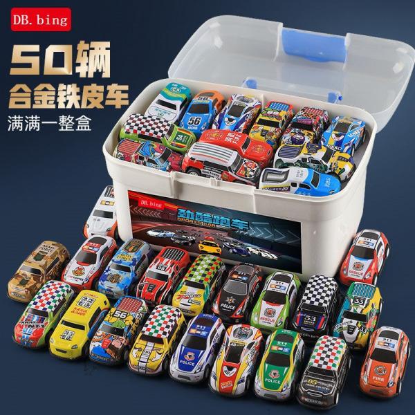 儿童合金小轿车玩具车惯性合金回力小汽车玩具